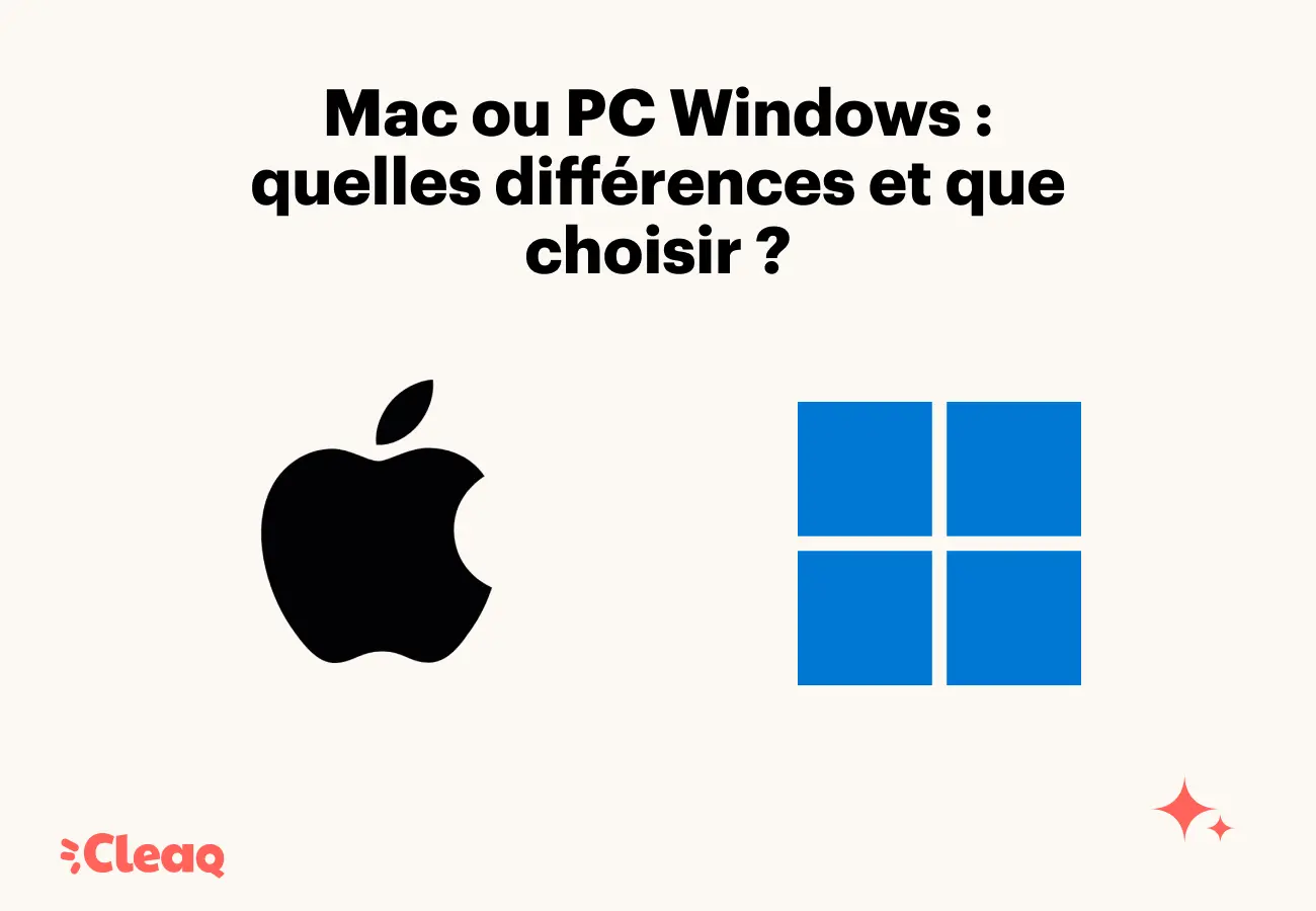 Mac ou PC Windows quelles différences et que choisir